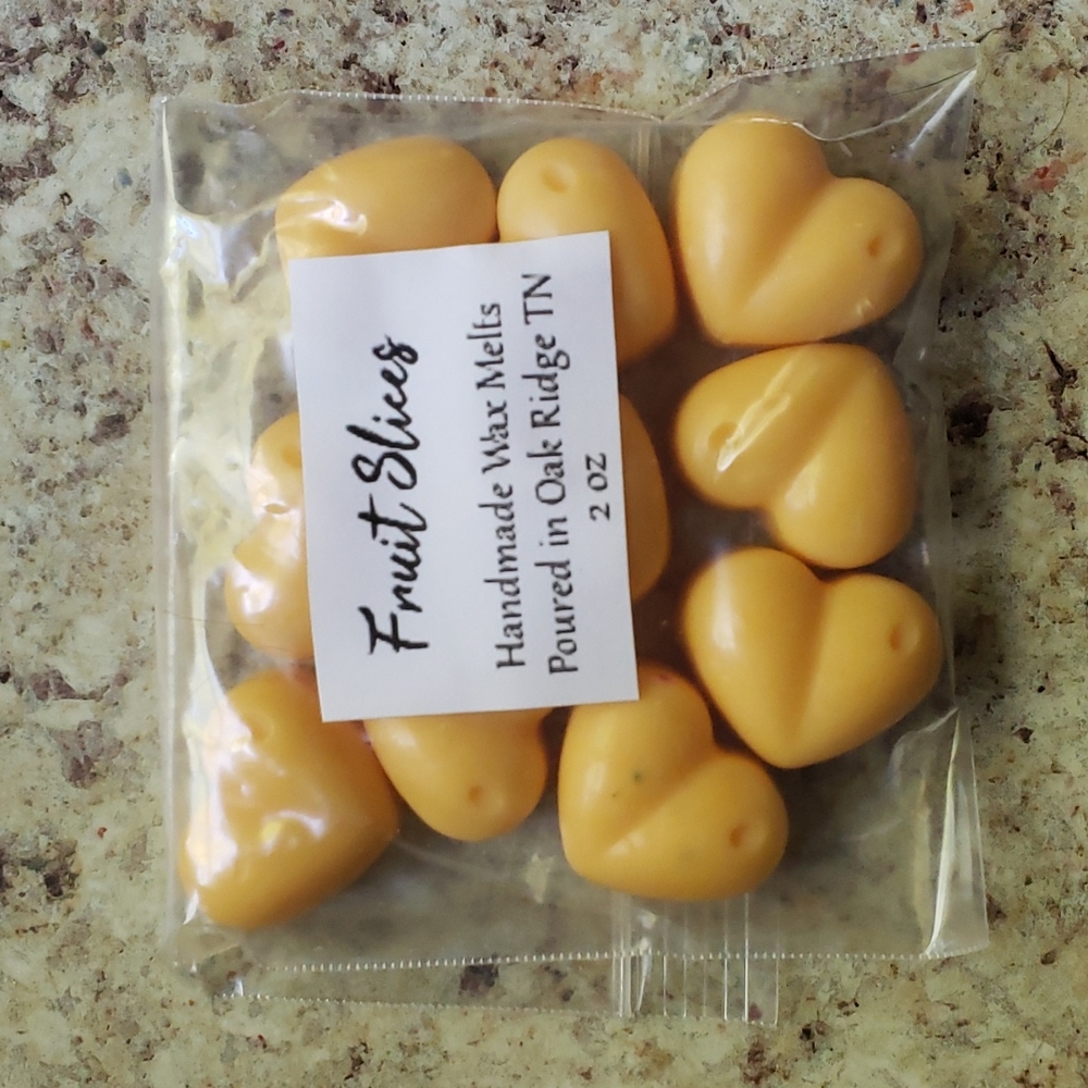Fruit Slices Wax Melts 10 Hearts